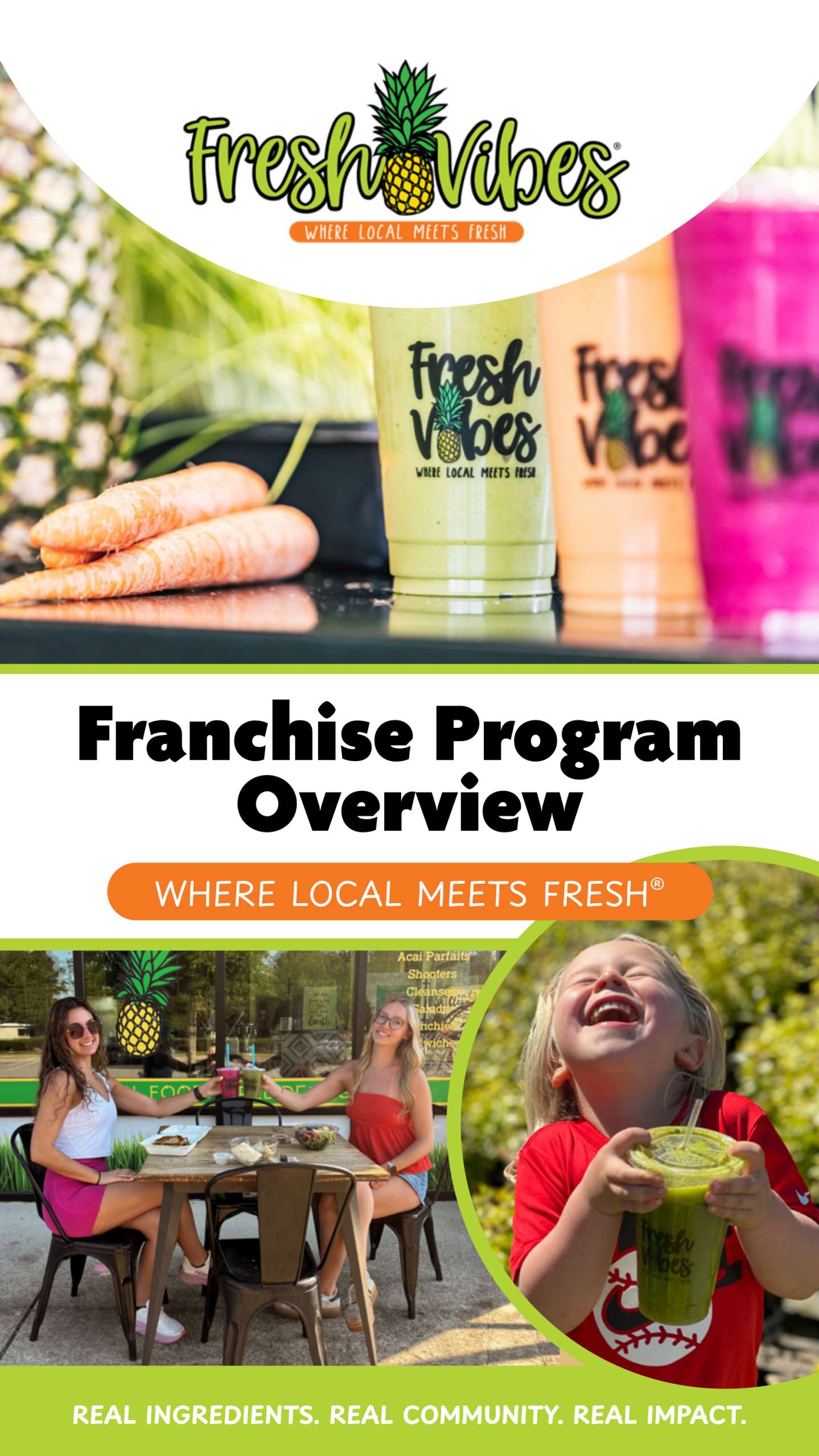 An image describing franchising opportunities with Local Fresh Vibes.